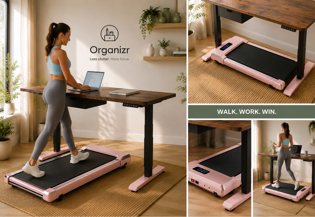 Organizr Under Desk Walking Pad