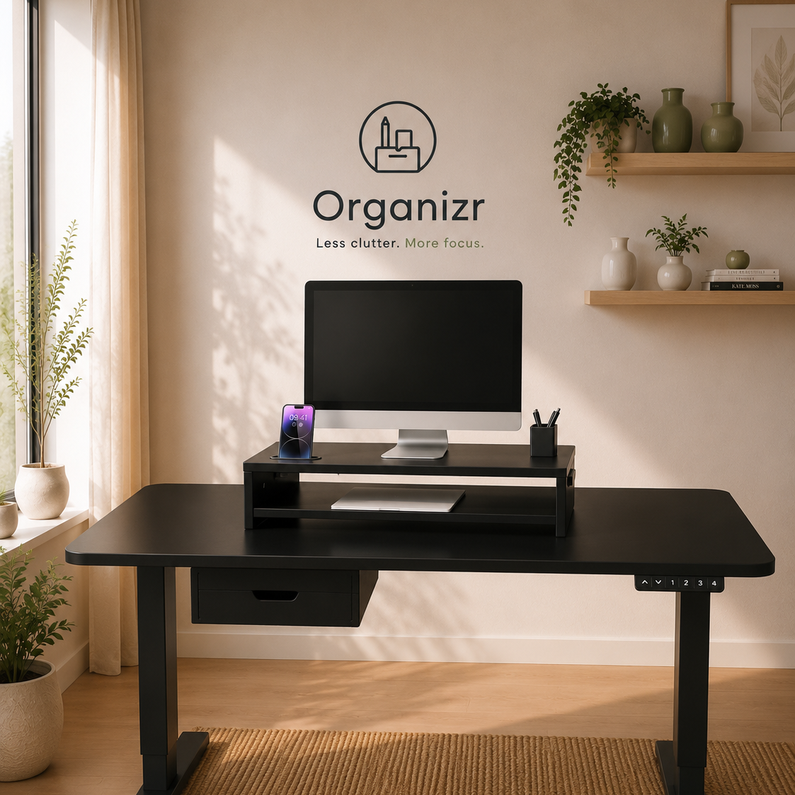 Organizr Monitor Riser