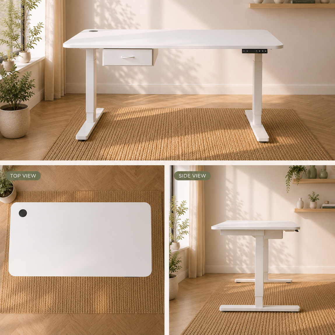 Organizr Electric Height Adjustable Standing Desk