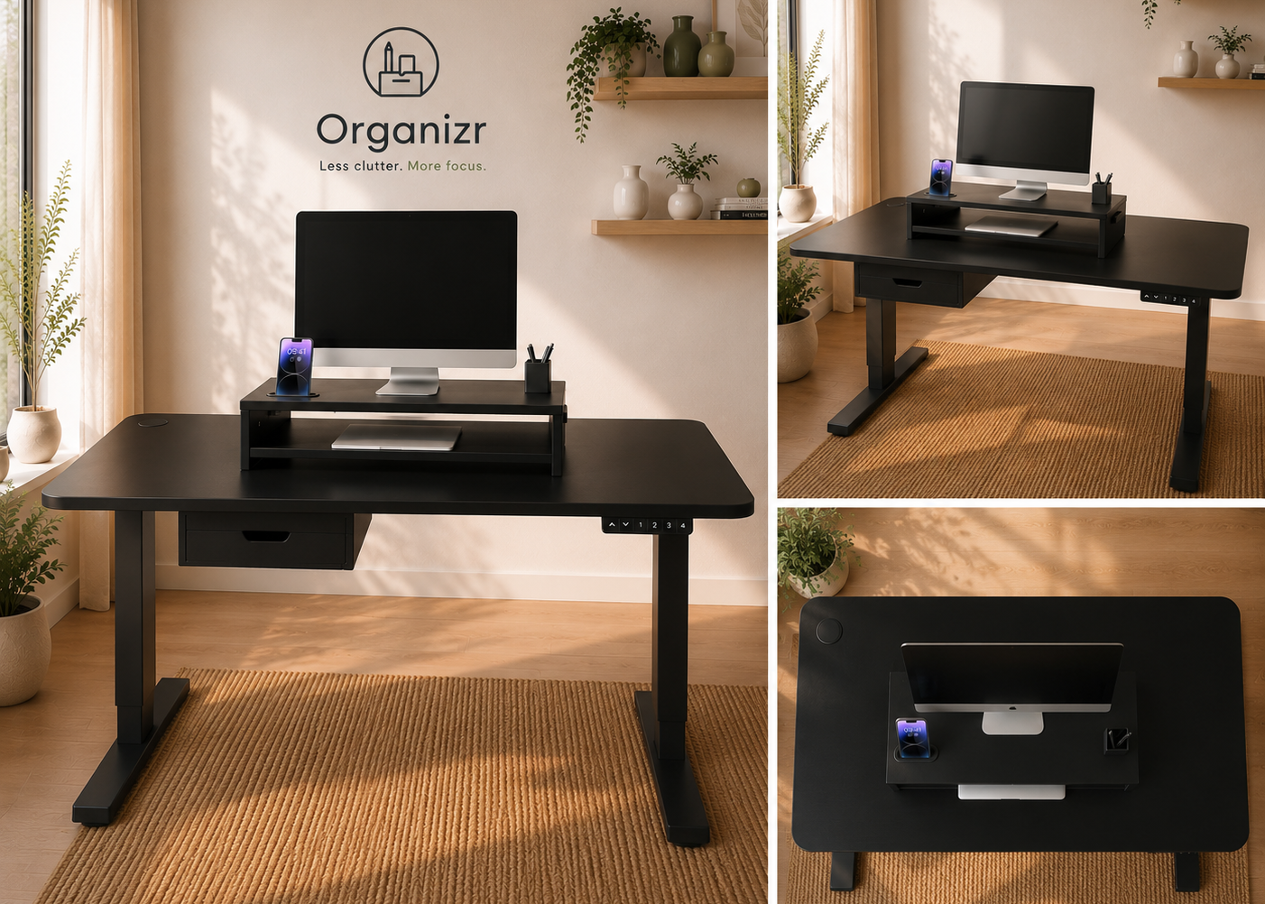 Organizr Monitor Riser