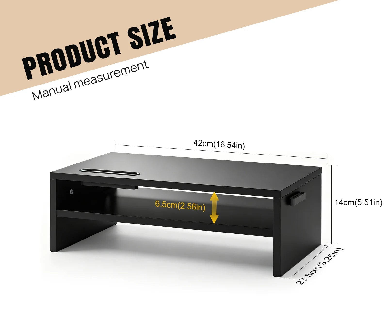 Organizr Monitor Riser